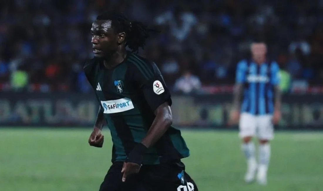 Kocaelispor’un genç futbolcusu Joseph Nonge, ligin bitimine 3 hafta kala