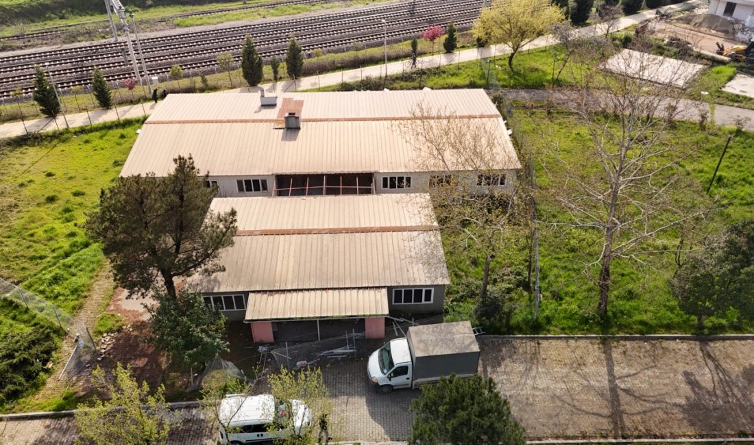 Kartepe’de yapımı süren ücretsiz etüt merkezi, 650 metrekarelik alanda 9