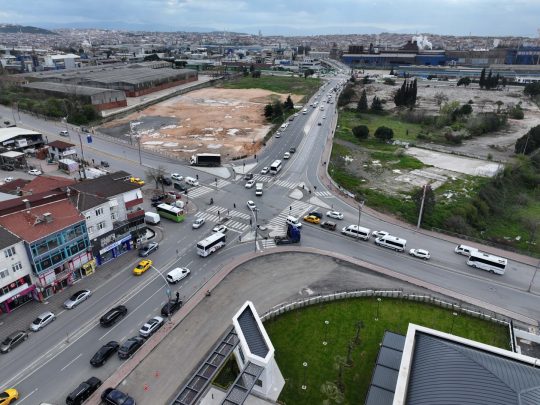 Gebze ilçesindeki Ankara, Hayri Macar ve Yeni Bağdat caddeleri ile