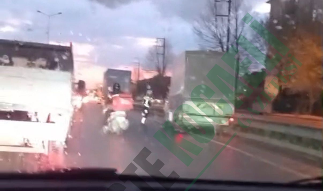 SON DAKİKA! Ekiplerin “dur” ihtarına uymayan sürücü, polis ekiplerinin kamyonun