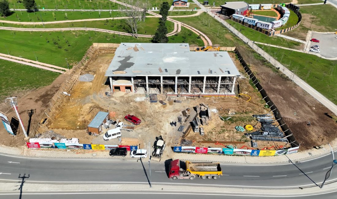 Kocaeli Büyükşehir Belediyesi tarafından Gebze Millet Bahçesi’nde inşa edilen yeni