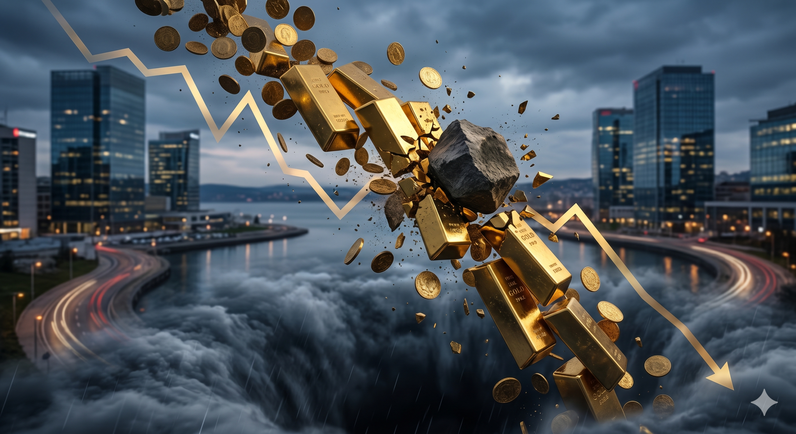 Altın yatırımcıları bugün güne "kırmızı" bir tabloyla uyandı. Küresel piyasalarda