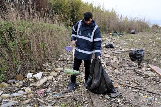 Kocaeli Büyükşehir Belediyesi’nin Mavi Takım ekipleri, sürdürülebilir çevre hedefi doğrultusunda