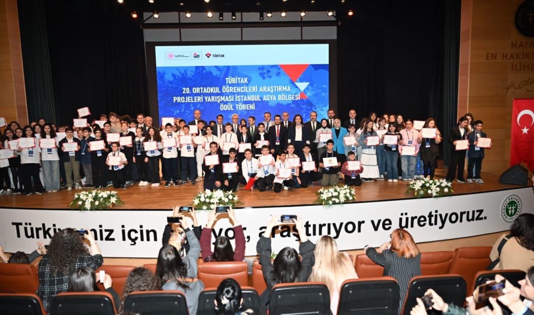Vali İlhami Aktaş, TÜBİTAK 20. Ortaokul Öğrencileri Araştırma Projeleri İstanbul