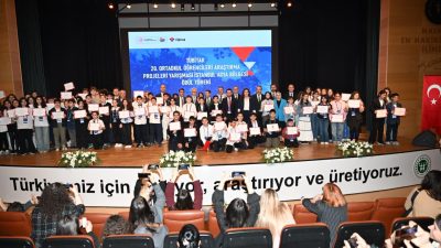 Vali İlhami Aktaş, TÜBİTAK 20. Ortaokul Öğrencileri Araştırma Projeleri İstanbul
