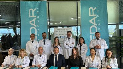 Gölcük Medar Hastanesi’nin düzenlediği basın toplantısında, hastane kadrosuna katılan yeni