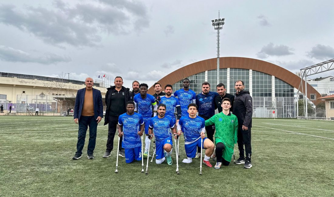 Ampute Futbol Süper Ligi’nin 19. virajında taraftarı önünde sahne alan