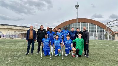 Ampute Futbol Süper Ligi’nin 19. virajında taraftarı önünde sahne alan