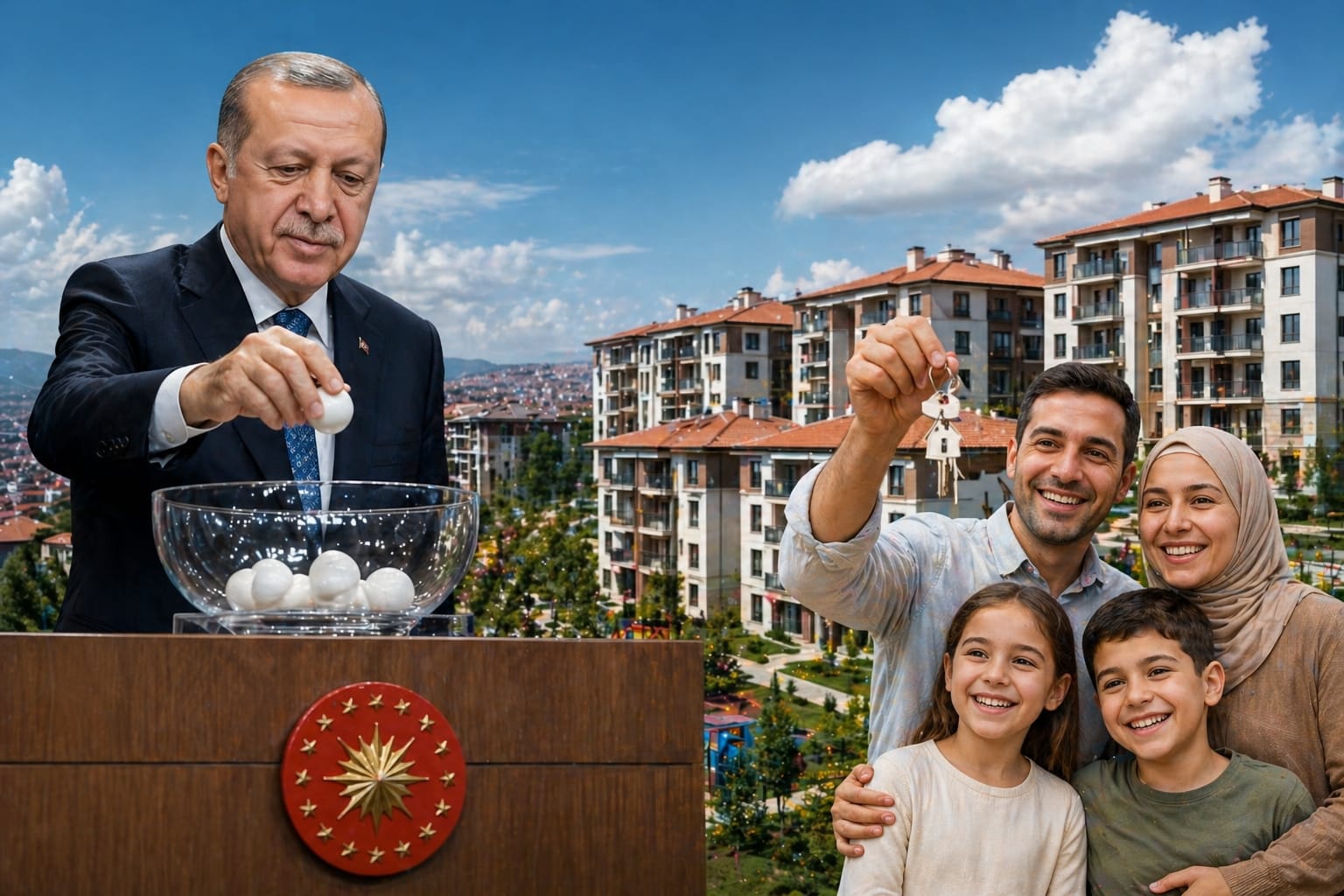 Cumhuriyet tarihinin en büyük sosyal konut hamlesi olan "Yüzyılın Konut