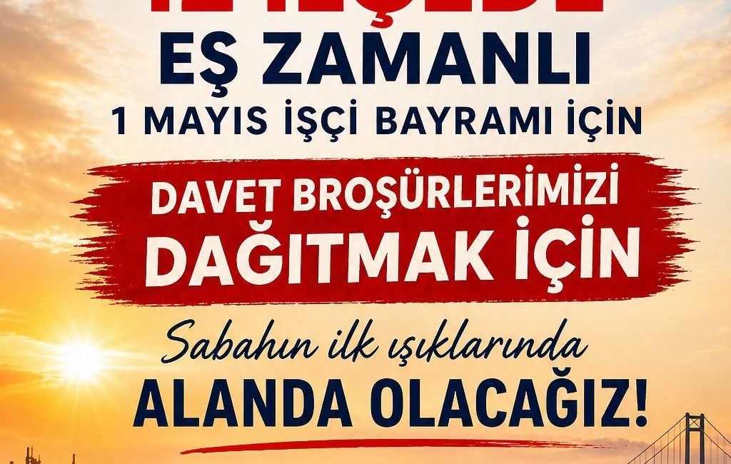 Cumhuriyet Halk Partisi Kocaeli İl Örgütü, 1 Mayıs İşçi Bayramı