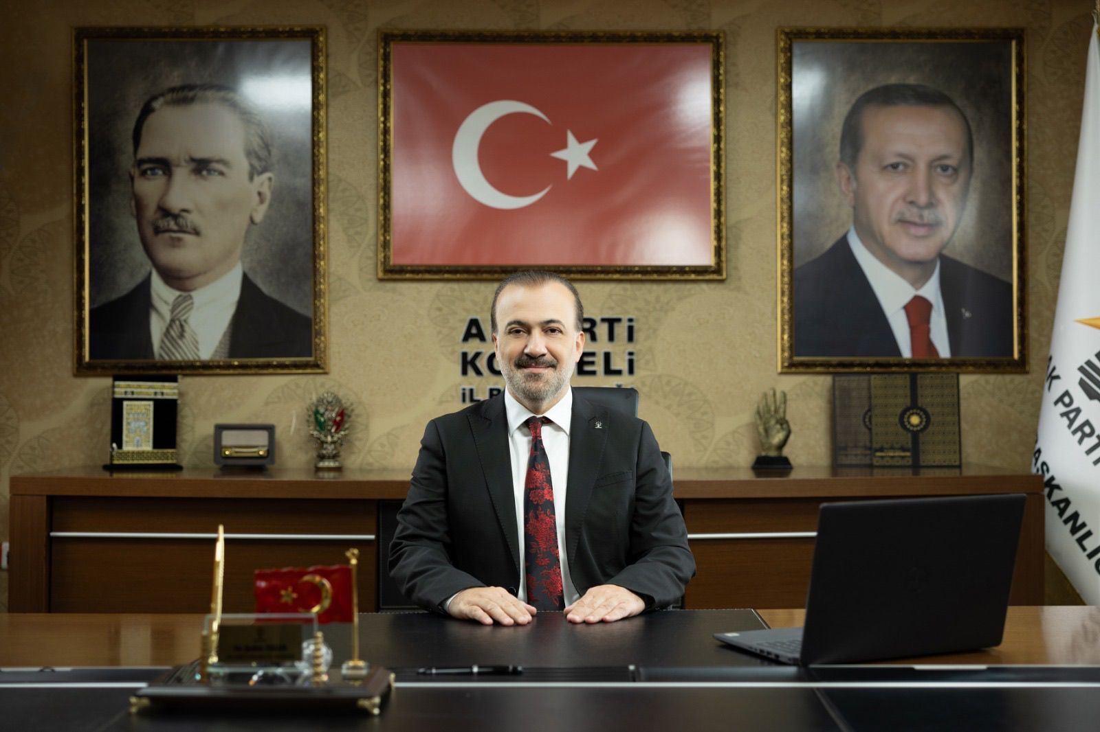 AK Parti Kocaeli İl Başkanı Şahin Talus, Gazze'ye insani yardım