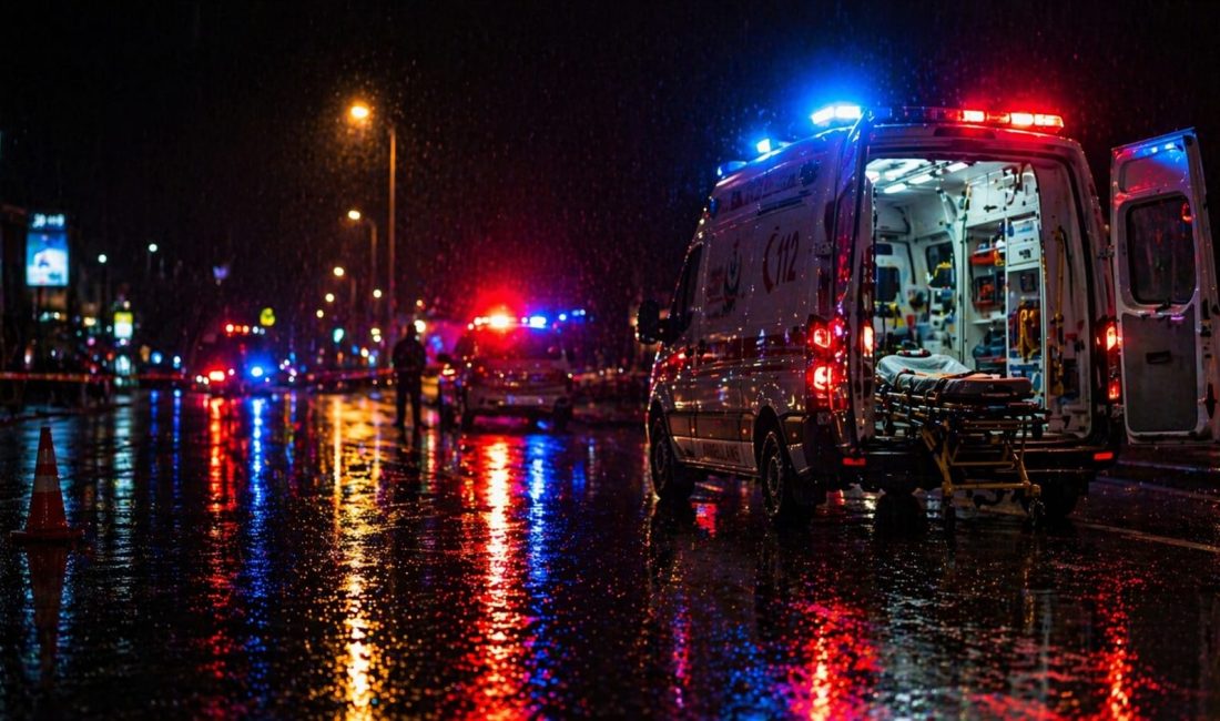 İzmit 28 Haziran Mahallesi’nde üç aracın karıştığı zincirleme trafik kazası