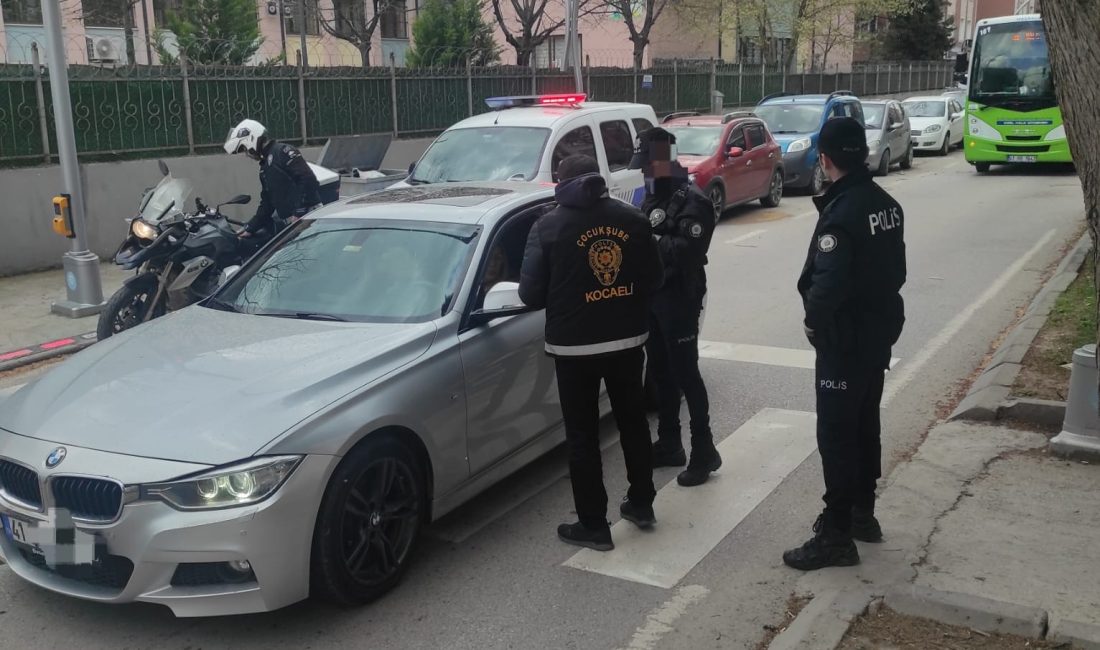 Kocaeli İl Emniyet Müdürlüğü Çocuk Şube Müdürlüğü ekipleri, 30 Mart