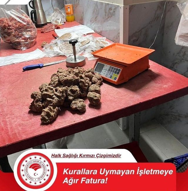 Sakarya’da denetimlere takılan bir işletmede hijyen kurallarının ihlal edildiği belirlendi.