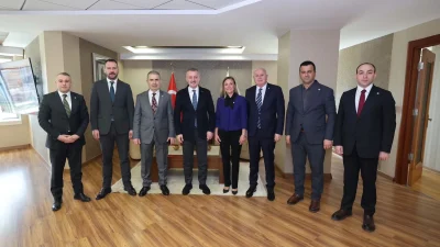 İYİ Parti Kocaeli İl Başkanı Kamil Şirin ve beraberindeki heyet,