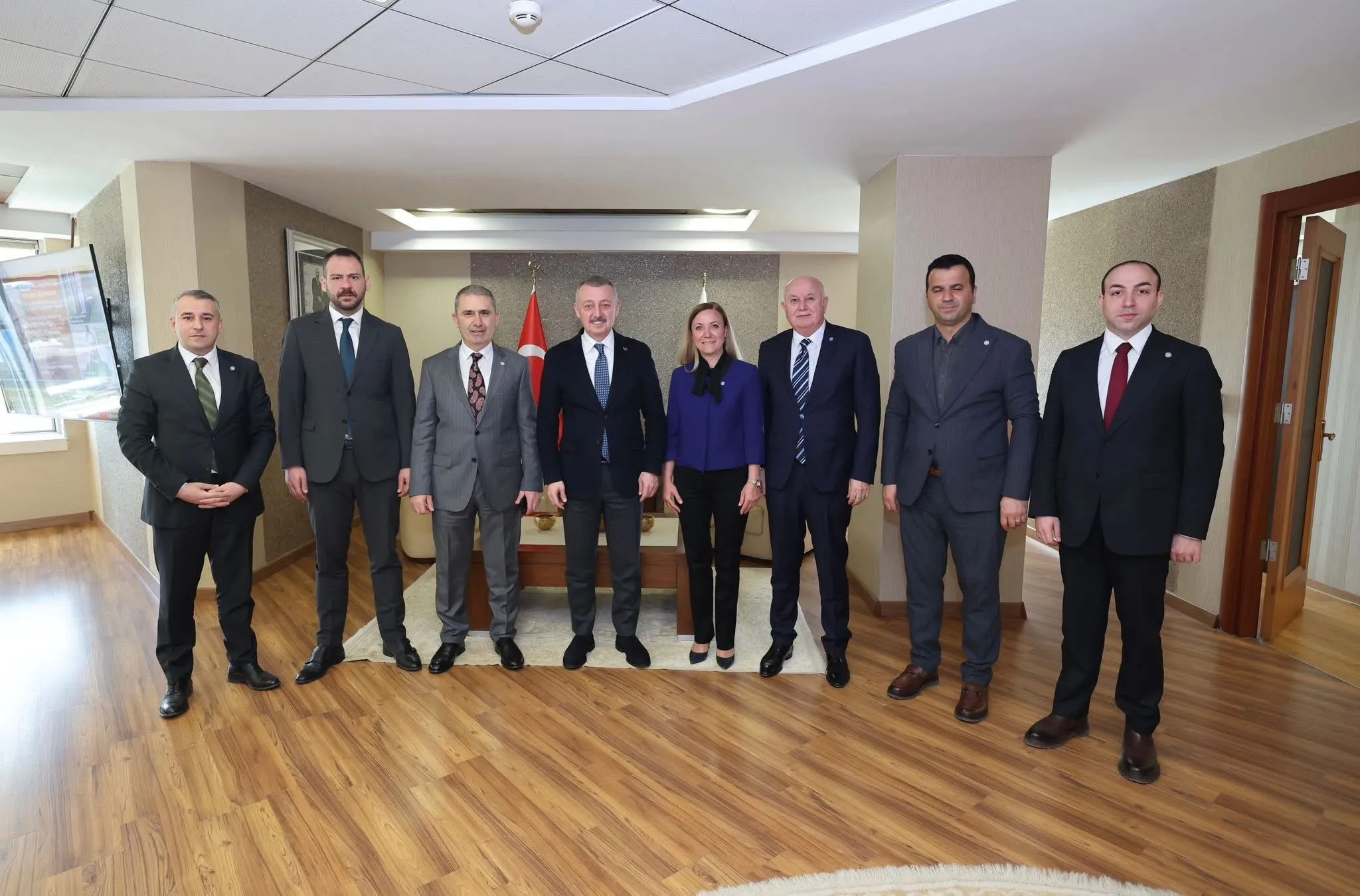 İYİ Parti Kocaeli İl Başkanı Kamil Şirin ve beraberindeki heyet,