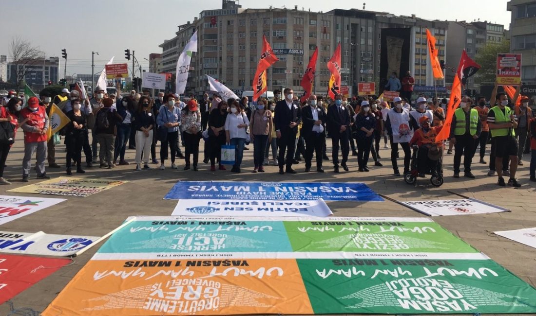 Kocaeli’de 1 Mayıs coşkusu bu yıl İzmit ve Gebze sokaklarına