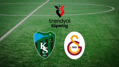 Kocaelispor, Süper Lig’in 29. haftasında lider Galatasaray’a konuk oluyor; yeşil-siyahlılar