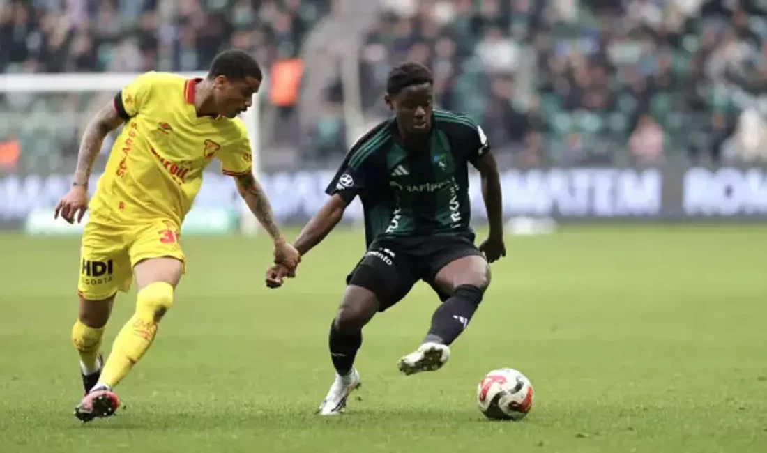 Trendyol Süper Lig’in 30. haftasında Göztepe ile kozlarını paylaşan Kocaelispor,