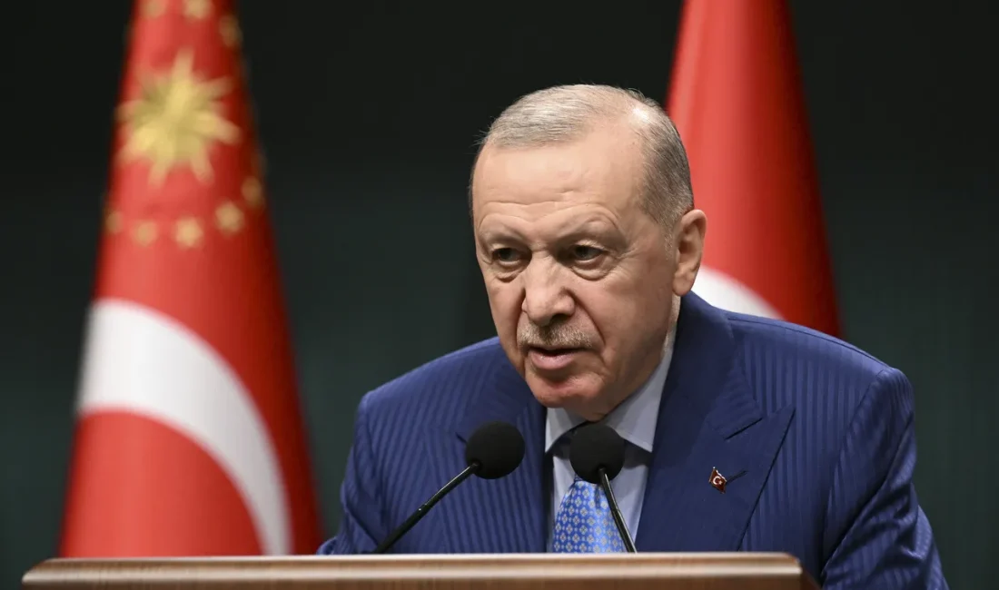 Kabine toplantısı sonrası kameralar karşısına geçen Cumhurbaşkanı Erdoğan, Kahramanmaraş ve