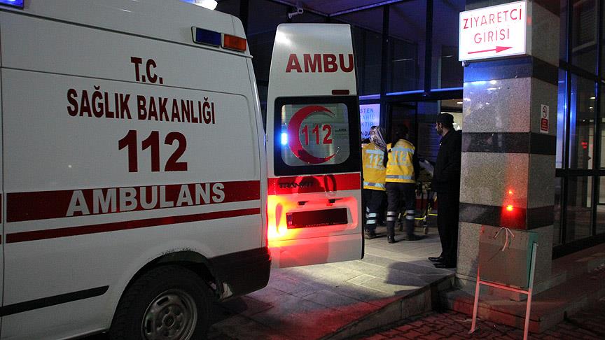 Kocaeli'de otoban Hereke mevkiinde yaşanan olayda, bir kişi otoban üzerindeki