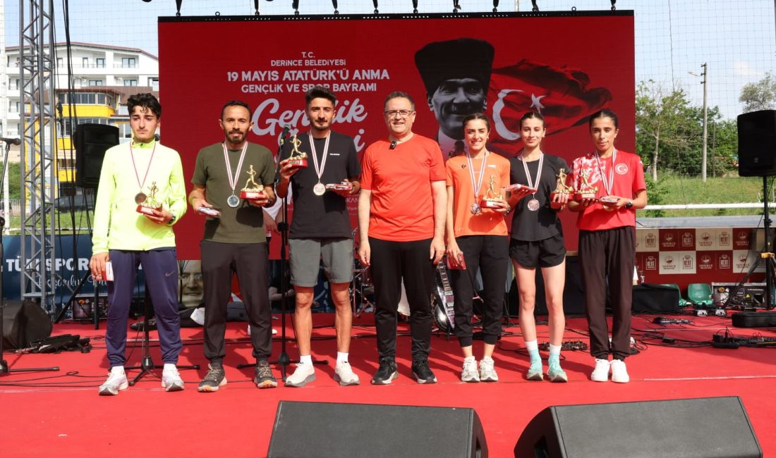 Kocaeli’nin Derince ilçesinde, 19 Mayıs Atatürk'ü Anma, Gençlik ve Spor