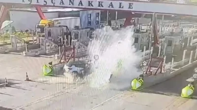 Tekirdağ’ın Malkara ilçesinde dün akşam saatlerinde yürekleri ağza getiren ve