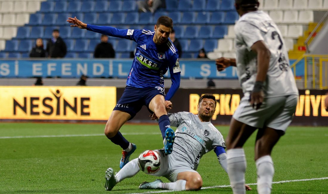 Trendyol Süper Lig’in 32. haftasında İstanbul deplasmanına çıkan Kocaelispor, Kasımpaşa