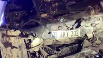 Kocaeli Körfez'de D-100 Karayolu üzerinde iki motosiklet, bir otomobil ve