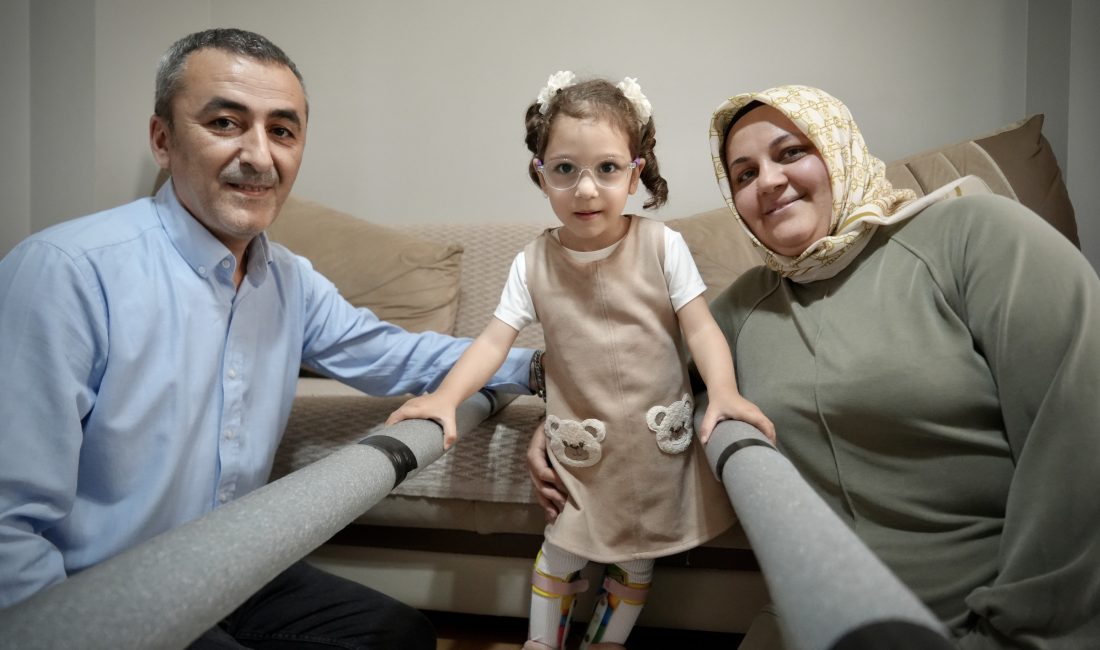 Kocaeli'nin Çayırova ilçesinde prematüre doğduktan aylar sonra serebral palsi teşhisi