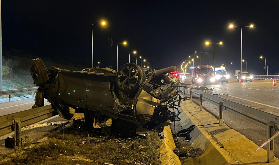 Kuzey Marmara Otoyolu Kocaeli geçişinde 4 kişinin hayatını kaybettiği, 3