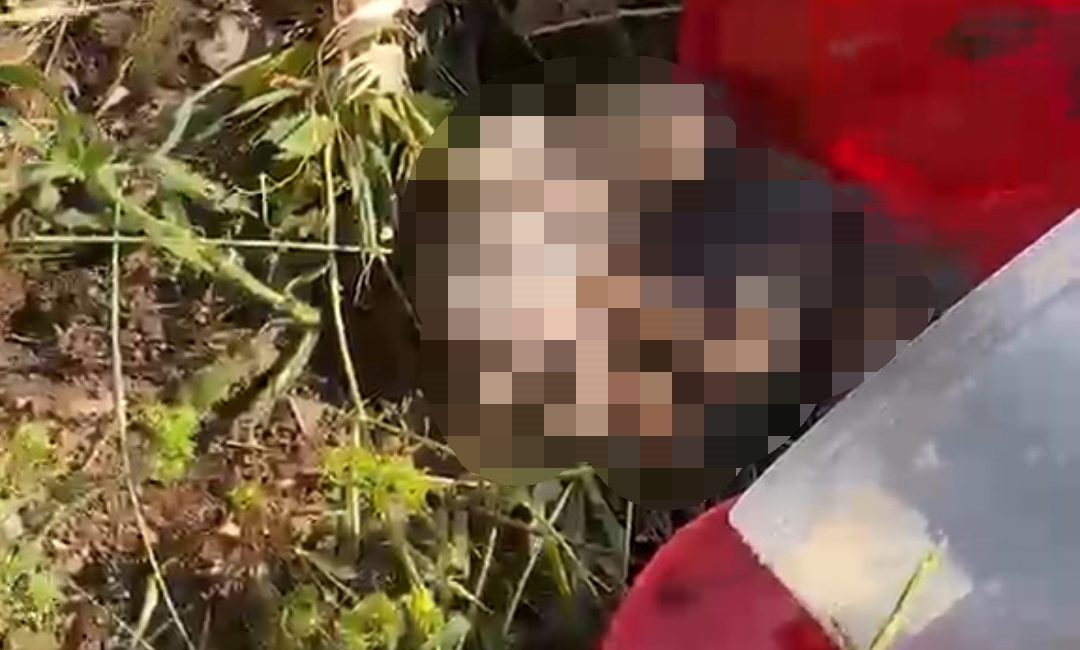 Şanlıurfa Yeni Asri Mezarlığı’nda vatandaşlar tarafından bulunan bir plastik bidonun