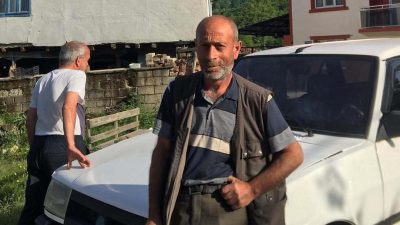 Bursa'da Ramazan Ceyhan, tadilat yaptığı evde ihbar üzerine gelen ekipler