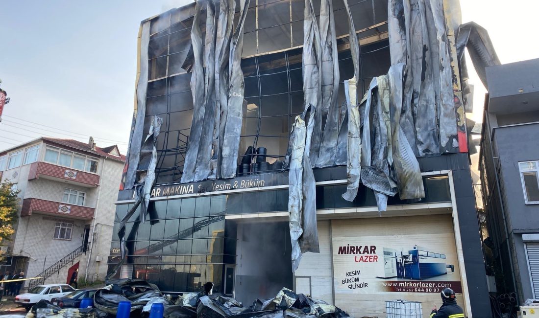 Kocaeli’nin Dilovası ilçesinde 7 işçinin hayatını kaybettiği kozmetik fabrikası yangınına
