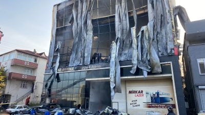 Kocaeli’nin Dilovası ilçesinde 7 işçinin hayatını kaybettiği kozmetik fabrikası yangınına