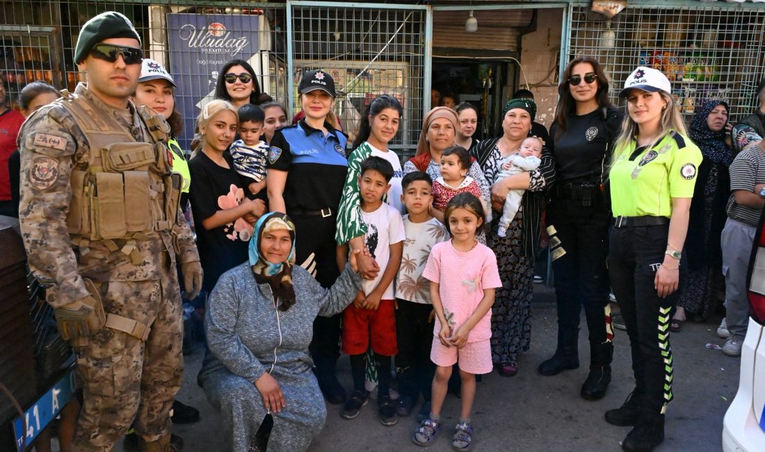 Kocaeli'de polis ekipleri, lösemi tedavisi gören 2 yaşındaki Halime Medine