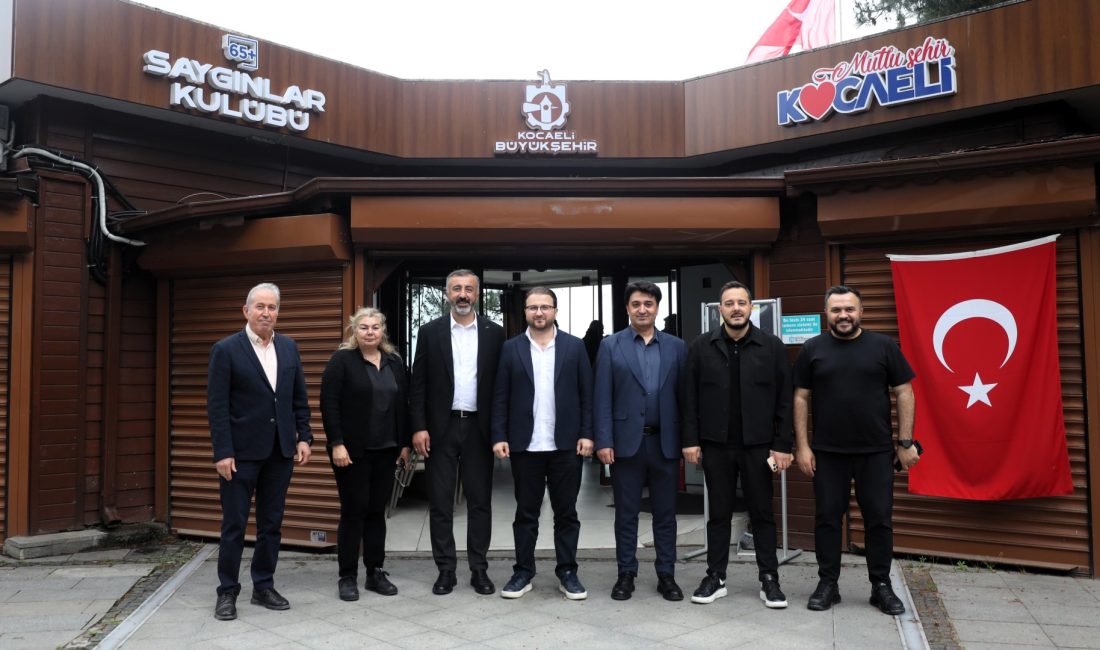 Kocaeli’de bulunan hemşehri dernek başkanları, Kocaeli Büyükşehir Belediyesi’nin hayata geçirdiği