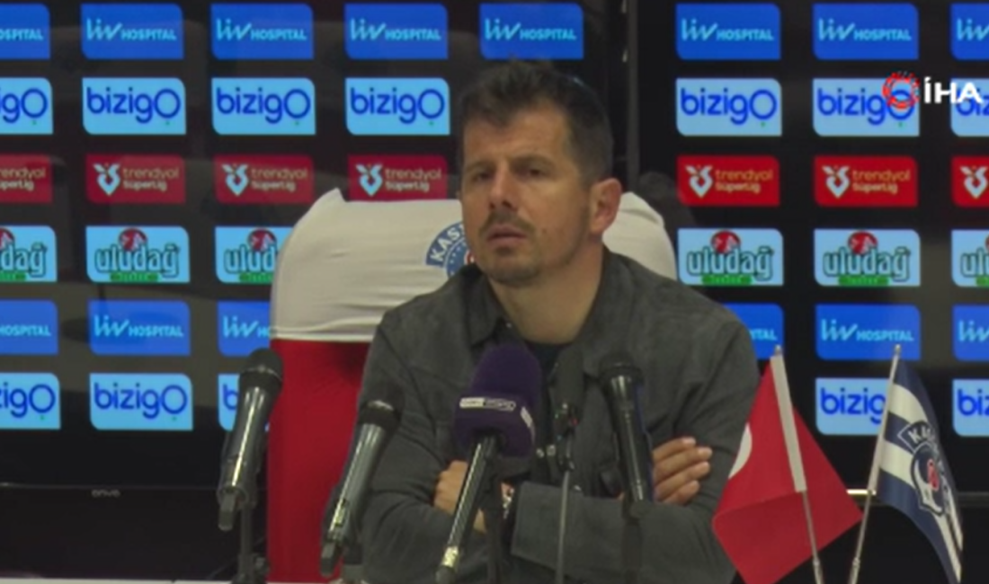 Kasımpaşa Teknik Direktörü Emre Belözoğlu, Kocaelispor beraberliğinin ardından yaptığı açıklamada
