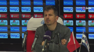 Kasımpaşa Teknik Direktörü Emre Belözoğlu, Kocaelispor beraberliğinin ardından yaptığı açıklamada