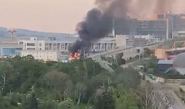 Kocaeli’nin İzmit ilçesinde akşam saatlerinde korku dolu anlar yaşandı.