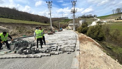 Kocaeli Büyükşehir Belediyesi, Gebze’nin kırsal mahallelerinde ulaşım kalitesini artırmak için