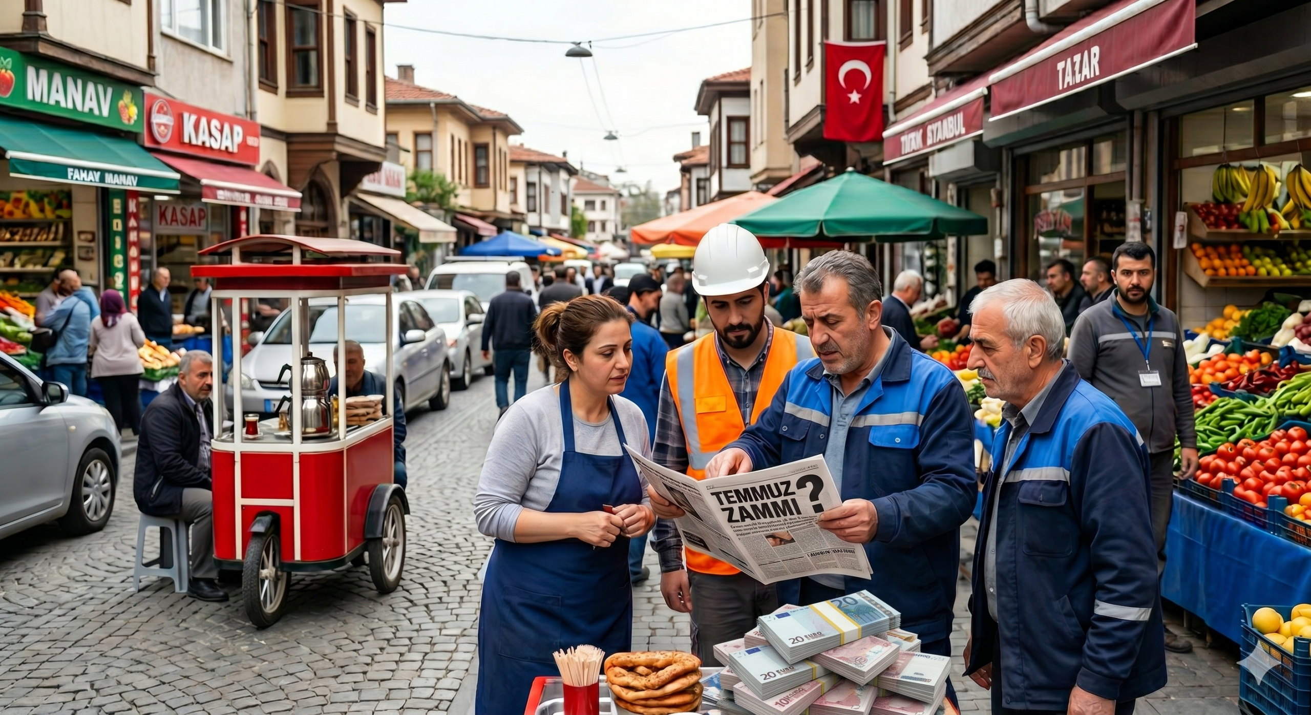 Yılın ilk yarısı geride kalırken, milyonlarca çalışan ve emeklinin odak