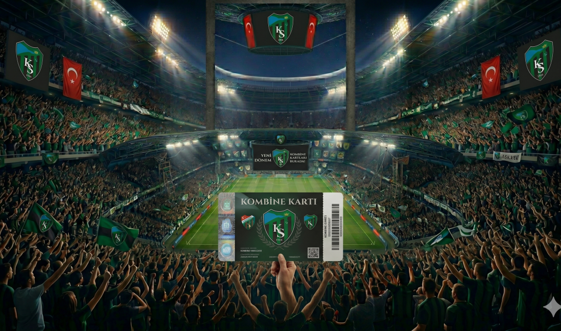 Temsilcimiz Kocaelispor’da yeni sezonun heyecanı şimdiden tribünleri sarmaya başladı. 2025-2026