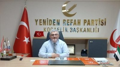 Yeniden Refah Partisi Dilovası İlçe Başkanı İsa Çoşkun’un görevinden istifa