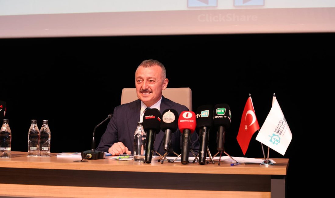 Kocaeli Büyükşehir Belediye Başkanı Tahir Büyükakın, Mayıs ayı meclis toplantısında