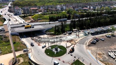 Kocaeli Büyükşehir Belediyesi’nin ulaşım yatırımları kapsamında iki ilçeyi birbirine bağlayacak