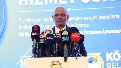 Şener Söğüt, 7 yıllık hizmet sunumunda hem belediyenin mali yapısına