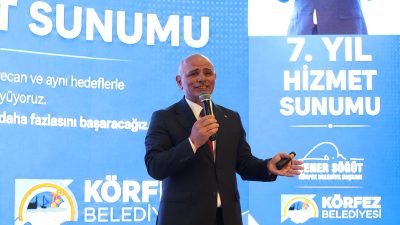 Körfez Belediye Başkanı Şener Söğüt, görevdeki 7 yıllık hizmet dönemine