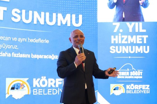 Körfez Belediye Başkanı Şener Söğüt, görevdeki 7 yıllık hizmet dönemine