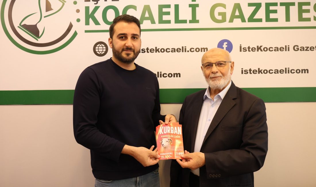 İHH İnsani Yardım Vakfı Kocaeli Şube Başkanı Hüseyin Kanca, gazetemizi